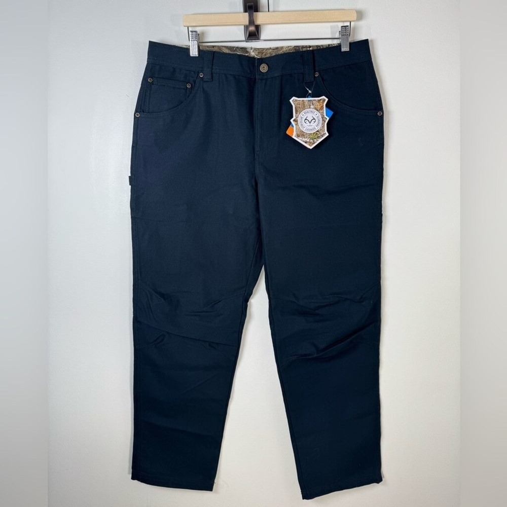 Columbia Women's Navy Straight-Leg Work Pants
